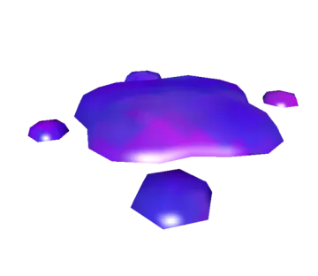 an image of a blue and purple object