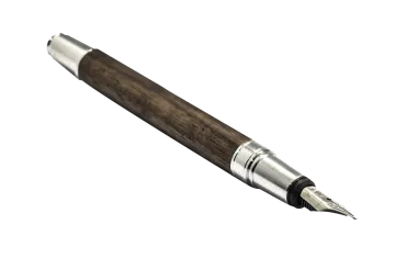 a pen on a white background