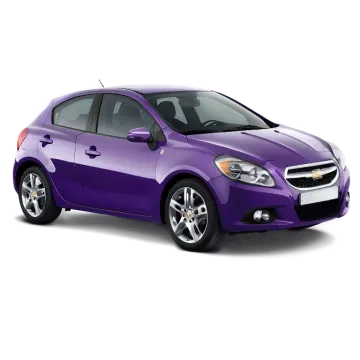 a purple car on a white background