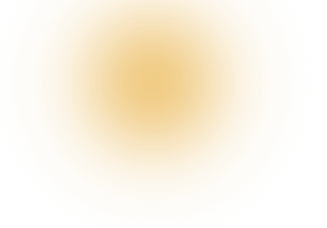 a white background with an orange circle