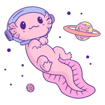 an image of a baby in space with planets