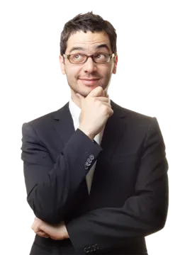 a man in a suit and tie posing for the camera