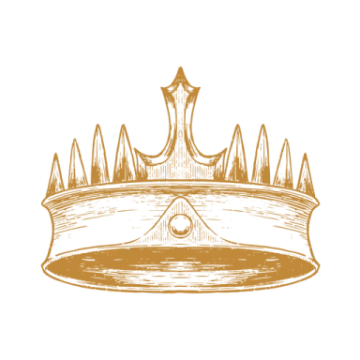 a crown on a white background