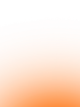 an orange background with a white border