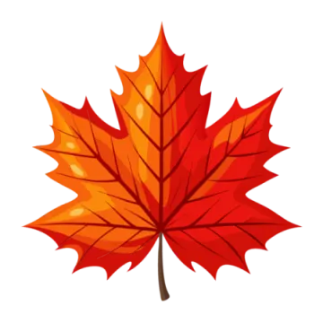 a red maple leaf