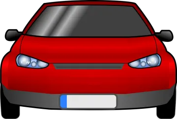 a red car clipart