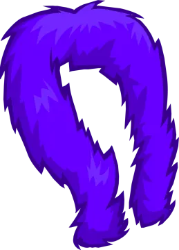 an image of a purple monster head