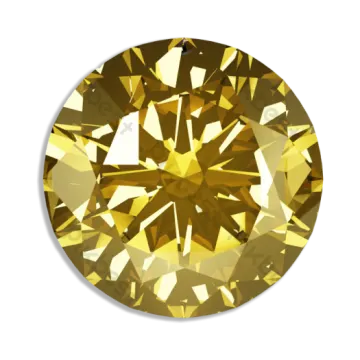 a yellow diamond