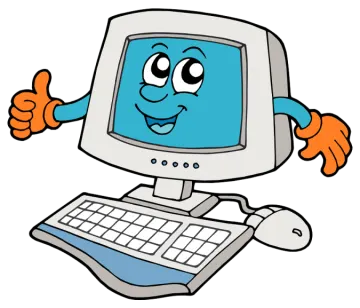 an image of a cartoon computer