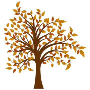 a tree with leaves on it