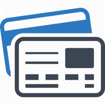 a credit card icon