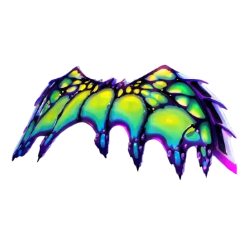 a drawing of a bat on a white background