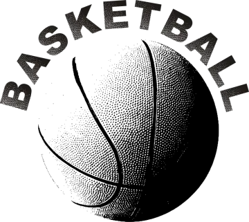 a basketball ball on a white background