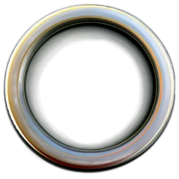 an abstract painting of a circular shape