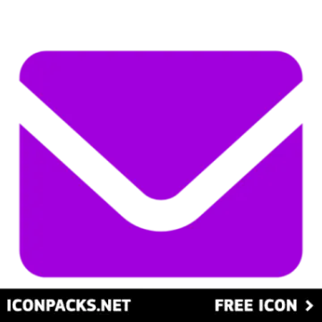 the icon of an email envelope