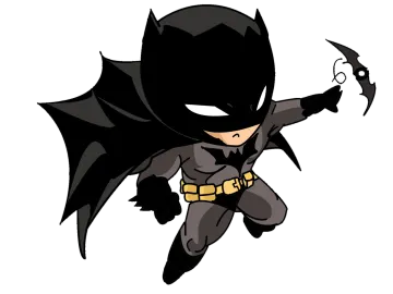 a drawing of the batman