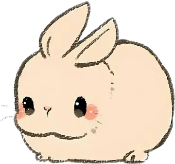 a white rabbit sitting on top of a table