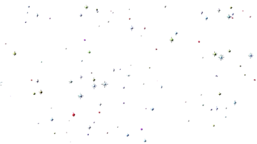 a group of people are flying in the air