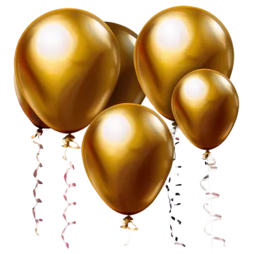 a bunch of balloons