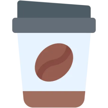 a cup of coffee