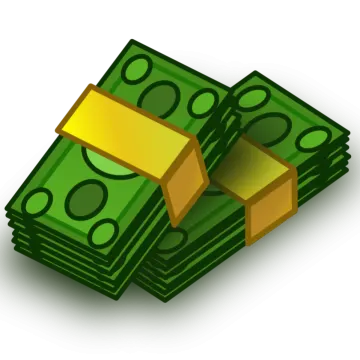 a pile of money