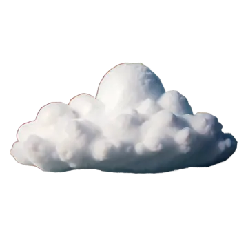 a pile of white cotton on a white background