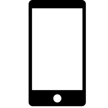 a black and white image of an iphone