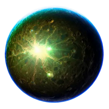 an image of the sun from space