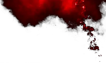 a white and red background