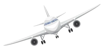 a small airplane flying in the air