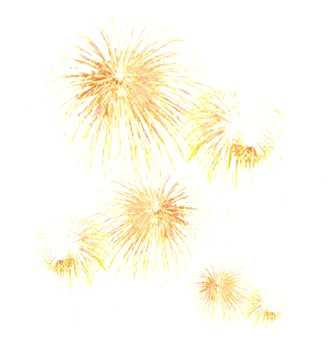 watercolor fireworks png clipart