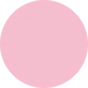 a pink circle on a white background