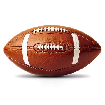 an american football on a white background