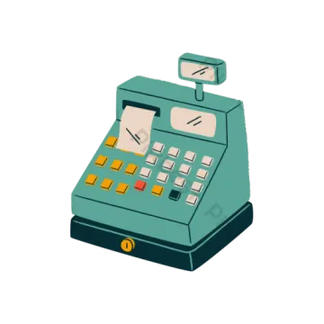 an illustration of a cash machine