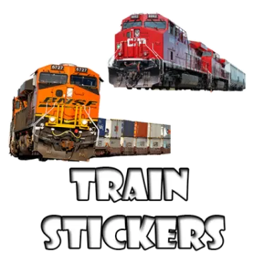 a picture of two trains on the same tracks