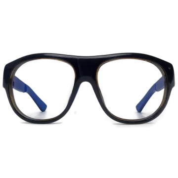 a pair of glasses on a white background