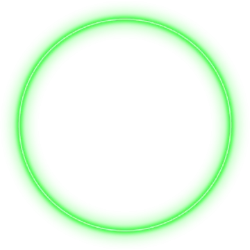 a black circle with a white background