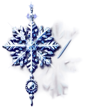 a snowflorer on a white background