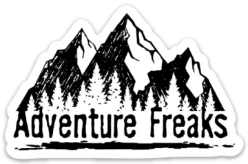 adventure peaks sticker