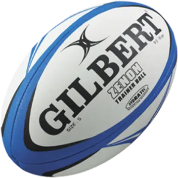 a rugby ball on a white background