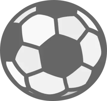 a soccer ball on a white background