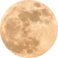 the full moon is shown in this image