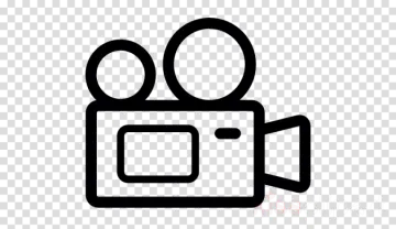 a camera icon on transparent background
