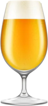 a glass of beer