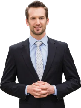 a man wearing a suit and tie