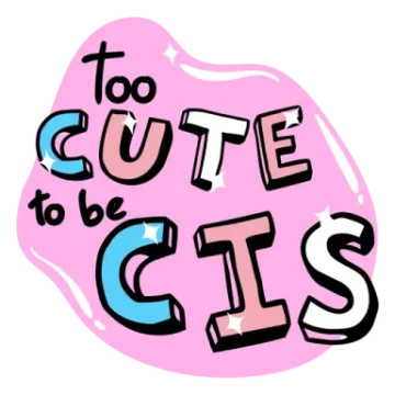 the words to cute girls on a pink background