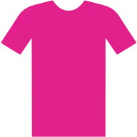 a pink t - shirt