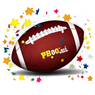 a football with stars around it