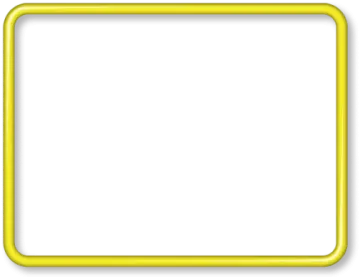 a yellow square frame on a white background