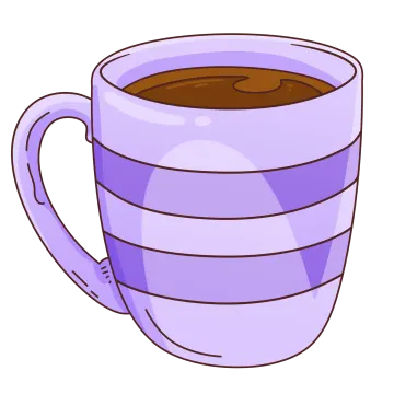 a cup of coffee